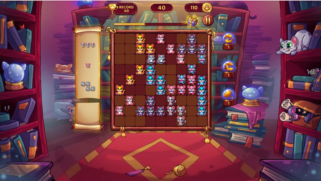 Mouse land block 9x9: Puzzle Ảnh chụp màn hình 2