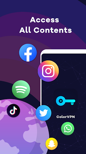 Color VPN - Secure Fast VPN 스크린샷 0