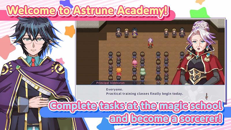 RPG Astrune Academy ภาพหน้าจอ 0