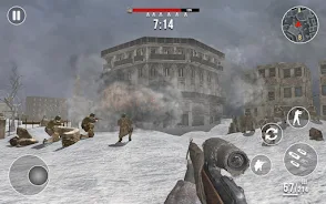 World War Games Offline: WW2 Tangkapan skrin 1