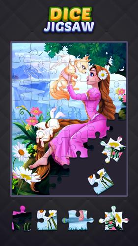Dice Jigsaw Puzzle Captura de pantalla 2