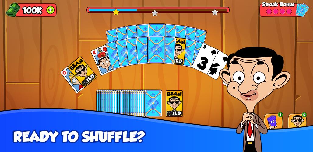Mr Bean - Solitaire Adventure 스크린샷 1
