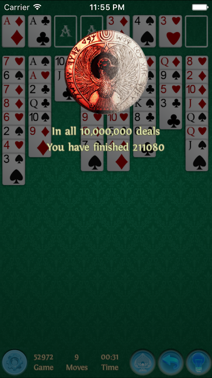 FreeCell Premium Скриншот 1