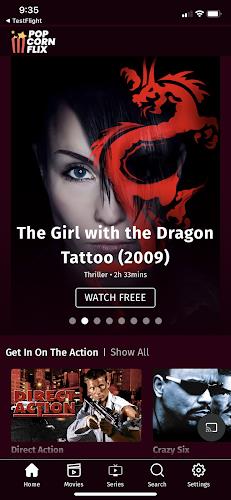 Popcornflix™ – Movies & TV Captura de pantalla 1