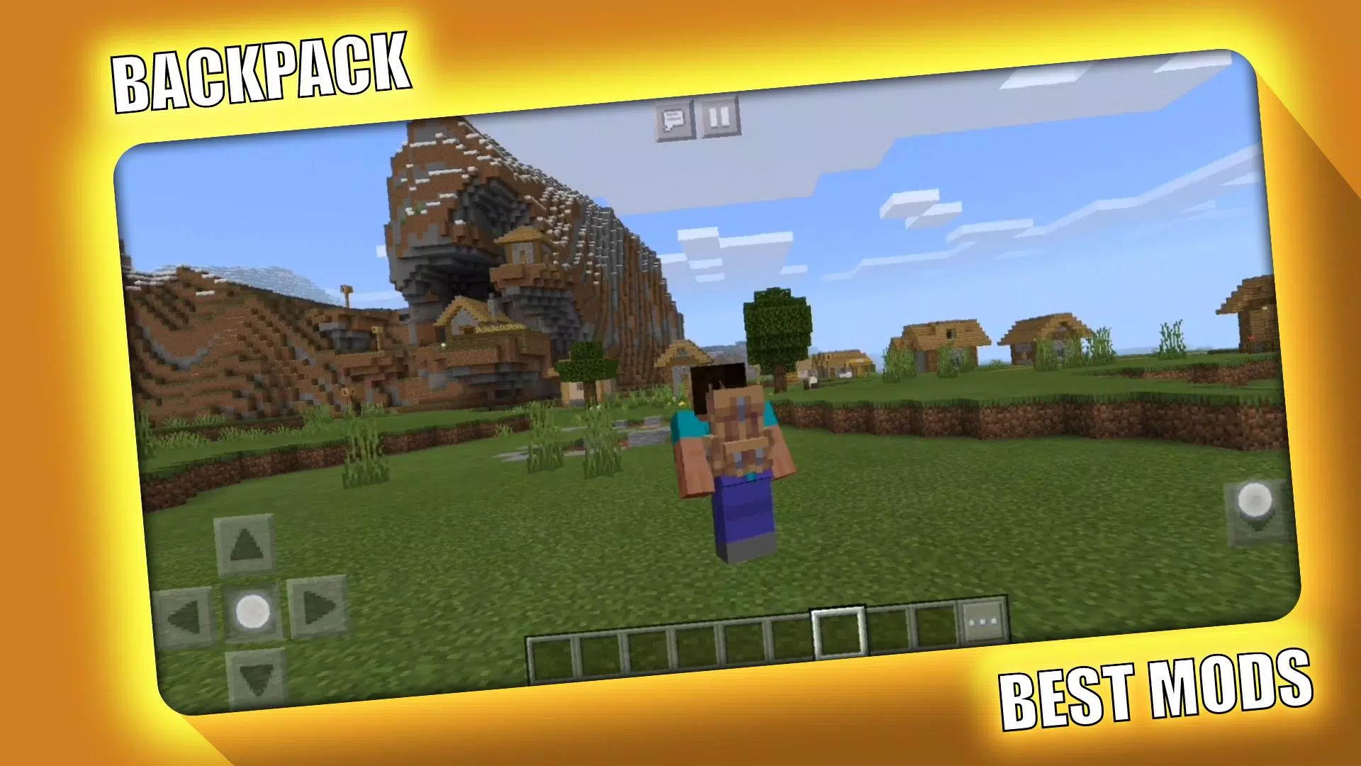 BackPack Mod for Minecraft PE ဖန်သားပြင်ဓာတ်ပုံ 1