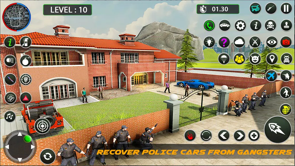 Police Game: Police Car Chase Ekran Görüntüsü 1