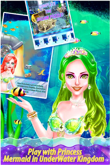 My Little Mermaid - Girls Game Screenshot 2