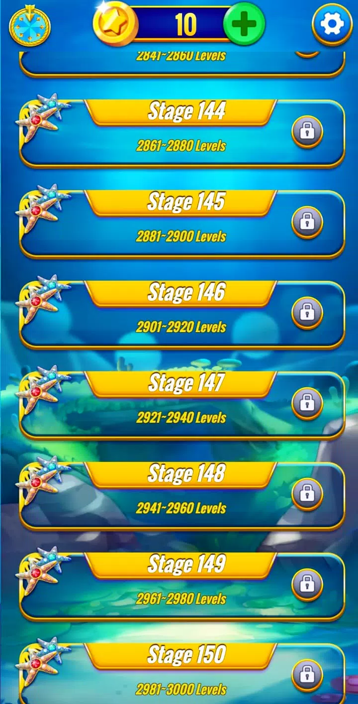 Ocean Crush Saga Captura de pantalla 2