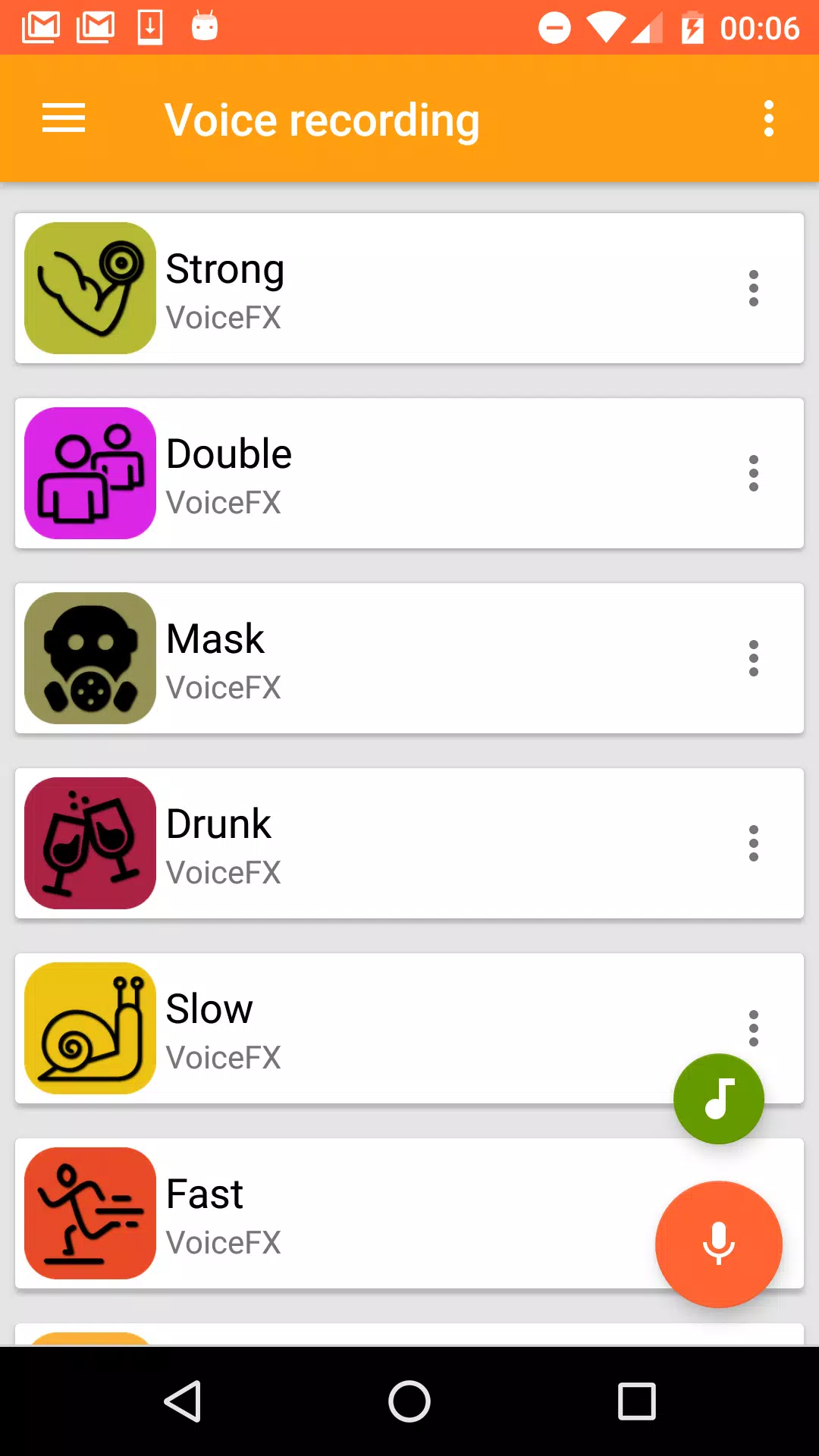 VoiceFX Screenshot 3