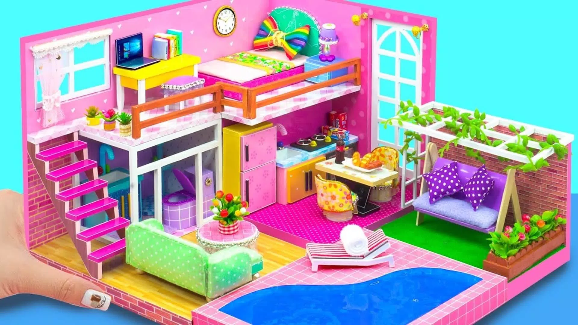 Girl Doll House Design Games Скриншот 1