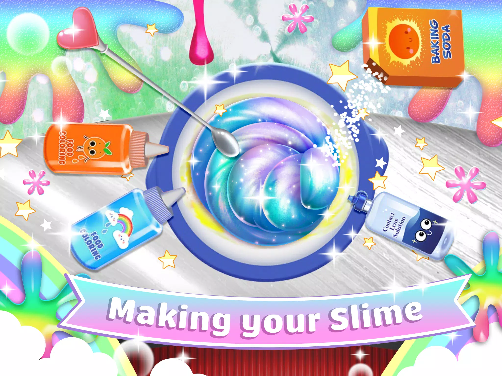 Real Slime Simulator Maker Captura de pantalla 0