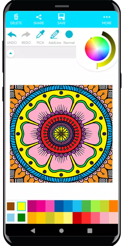 Coloring Mandala স্ক্রিনশট 2
