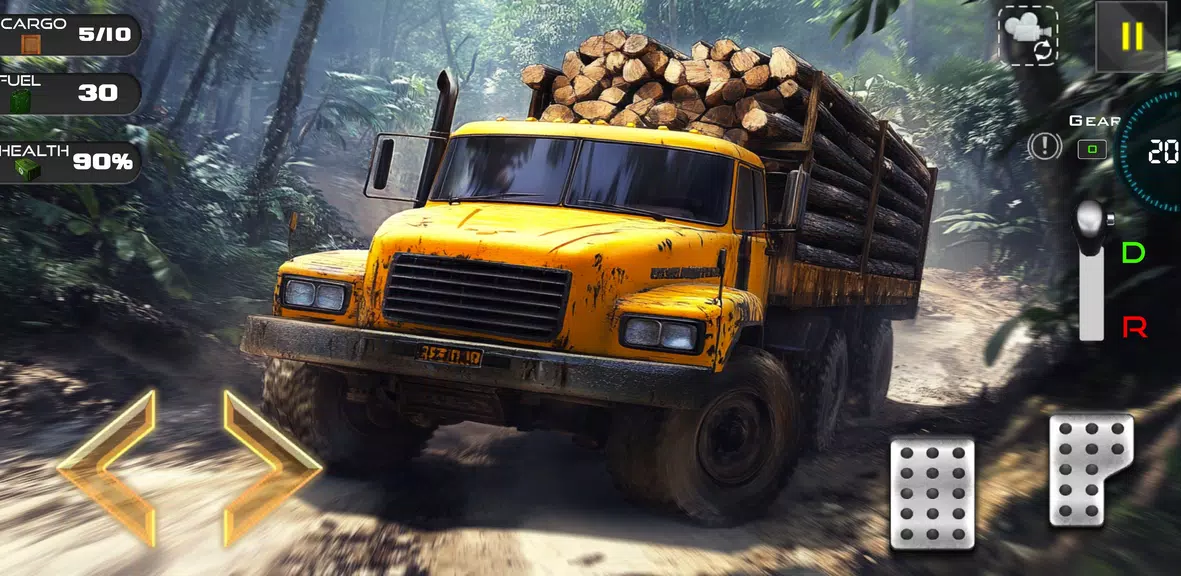 Truck Cargo simulator offroad ဖန်သားပြင်ဓာတ်ပုံ 0