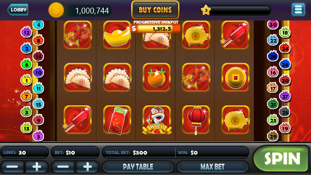 Golden Epic Fortune Slots Schermafbeelding 0