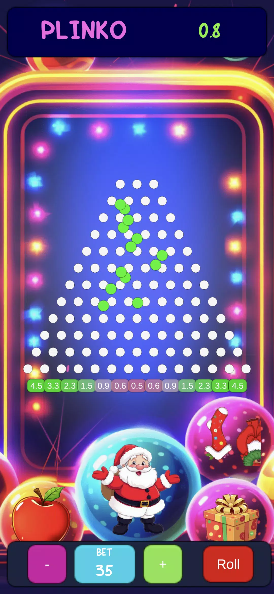 Christmas Plinko Fight স্ক্রিনশট 2