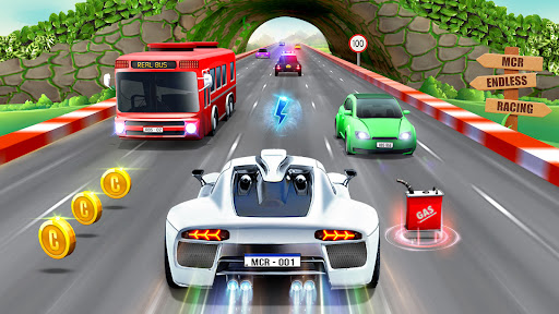 Mini Car Racing Game Offline Schermafbeelding 2