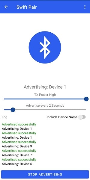 Bluetooth Le Spam應用截圖第1張