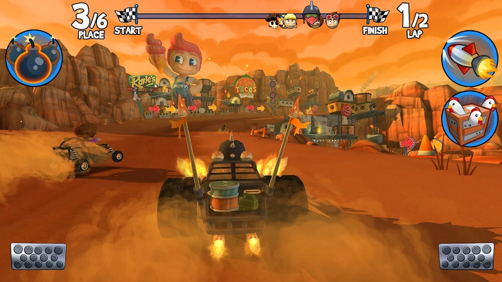 Beach Buggy Racing 2 Mod स्क्रीनशॉट 0