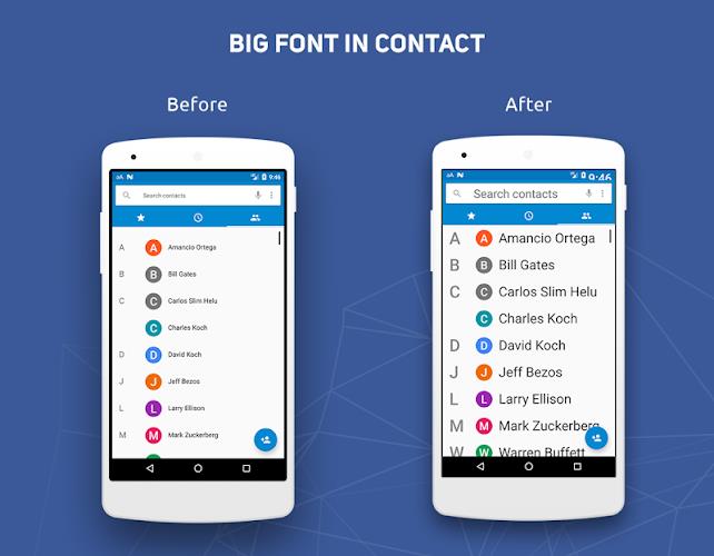 Big Font - Change Font Size & Text Size Captura de tela 1