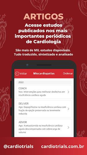 CardioTrials - Cardiologia 스크린샷 1