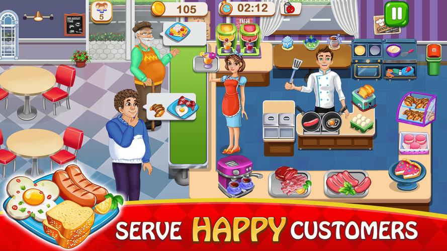 Master Chef Kitchen Games Cook Captura de pantalla 0