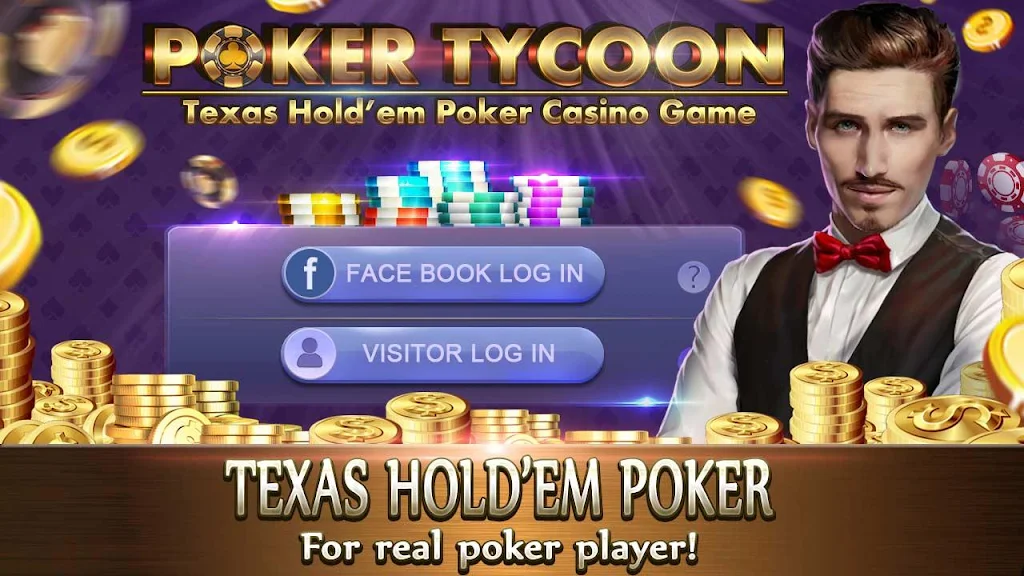 Poker Tycoon - Texas Hold'em Poker Casino Game Screenshot 1