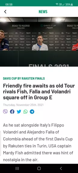 Davis Cup Ảnh chụp màn hình 2