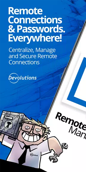 Remote Desktop Manager Tangkapan skrin 2