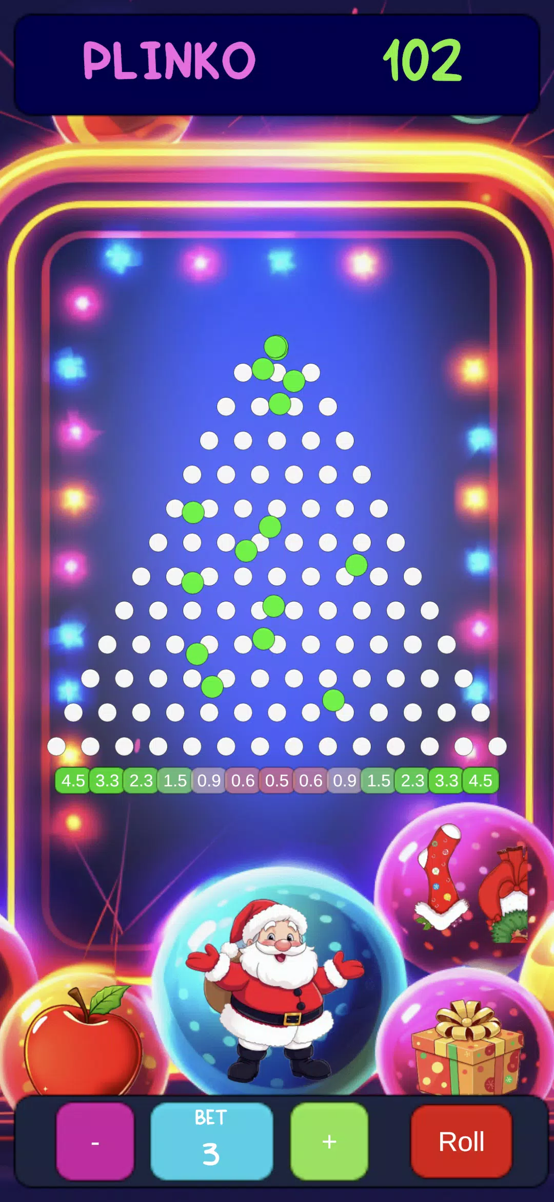 Christmas Plinko Fight স্ক্রিনশট 1