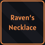 Collier de Raven de Ninja Time