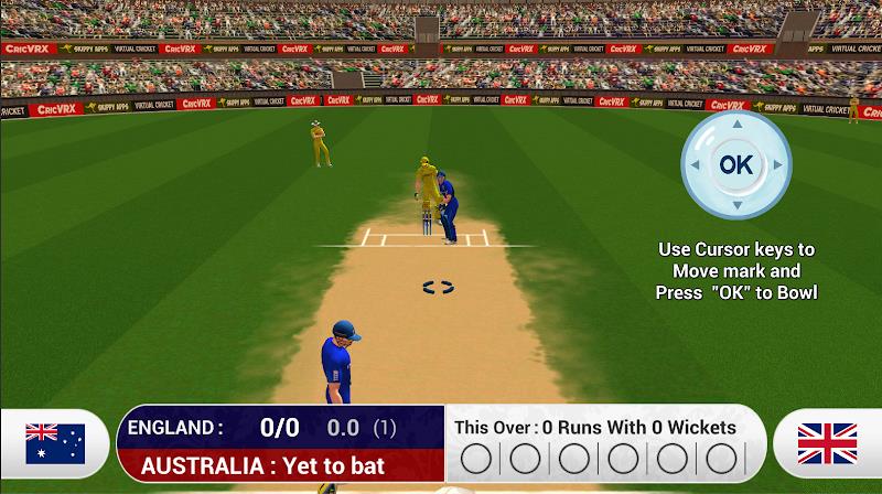 CricVRX TV - 3D Cricket Game Скриншот 1