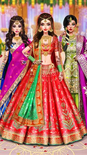 Indian Wedding Dress up games Captura de tela 3