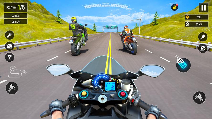 Moto Traffic Bike Race Game 3d Screenshot 0