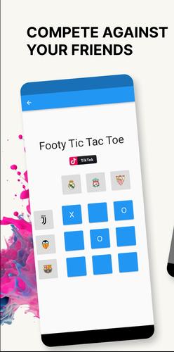 Footy tic tac toe स्क्रीनशॉट 1