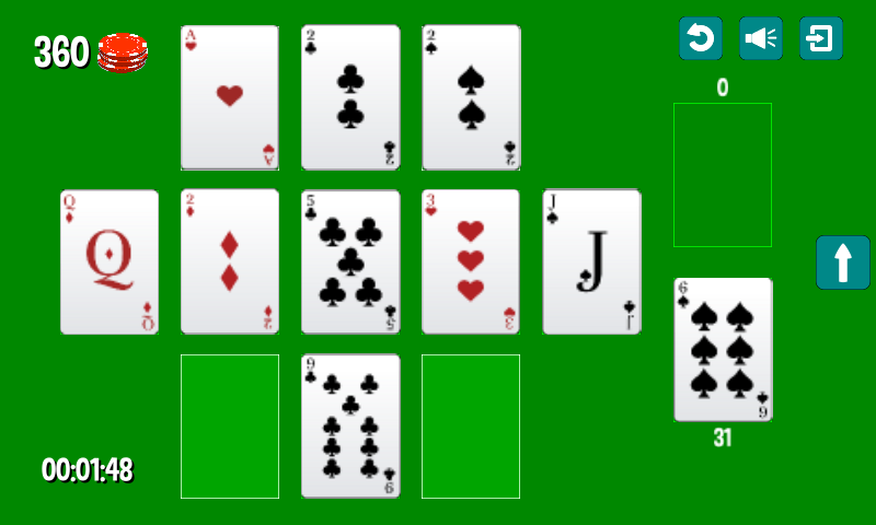 Schermata Solitario Estrella 1