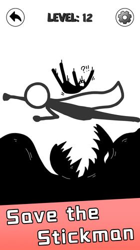 Save Stickman: Brain Draw Line 스크린샷 0