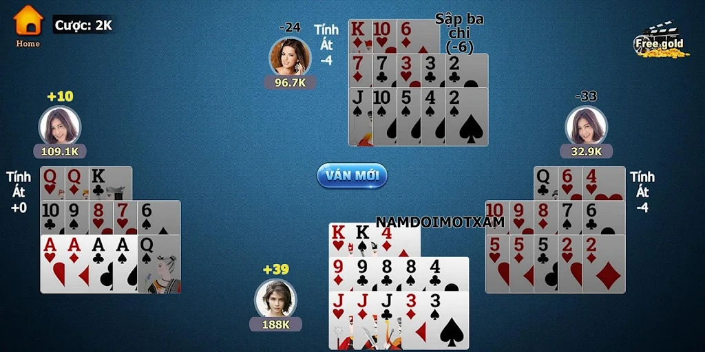 Mậu Binh Xap Xam Tính Chi Captura de pantalla 3