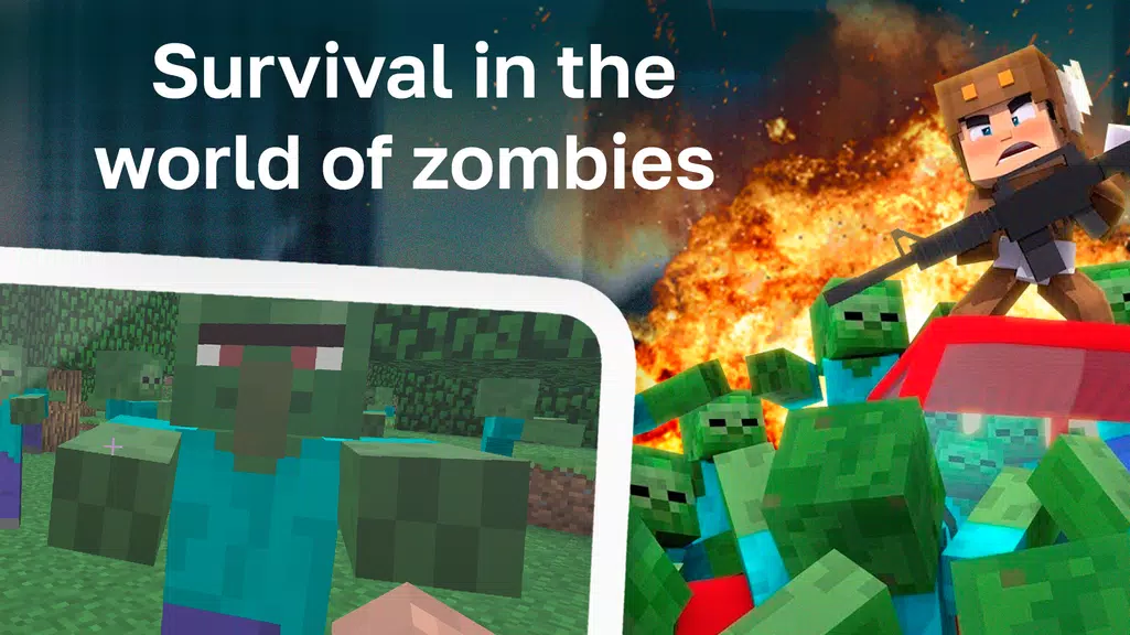 Zombie Survival Mod ภาพหน้าจอ 1