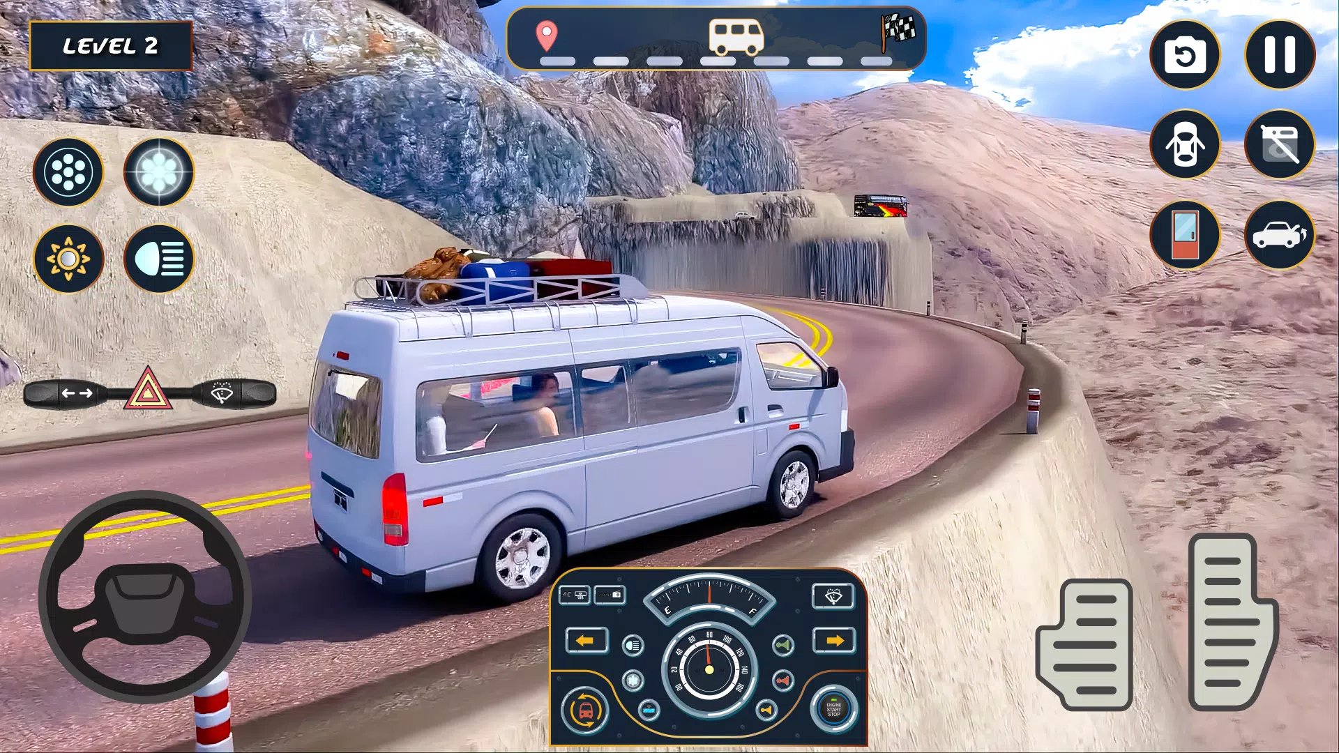 Van Simulator Dubai Van Games Zrzut ekranu 0