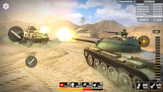 Tank Fury: Battle of Steels Tangkapan skrin 1