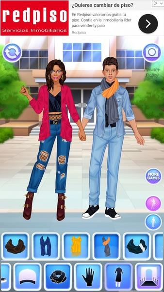 College Girl & Boy Makeover ภาพหน้าจอ 2