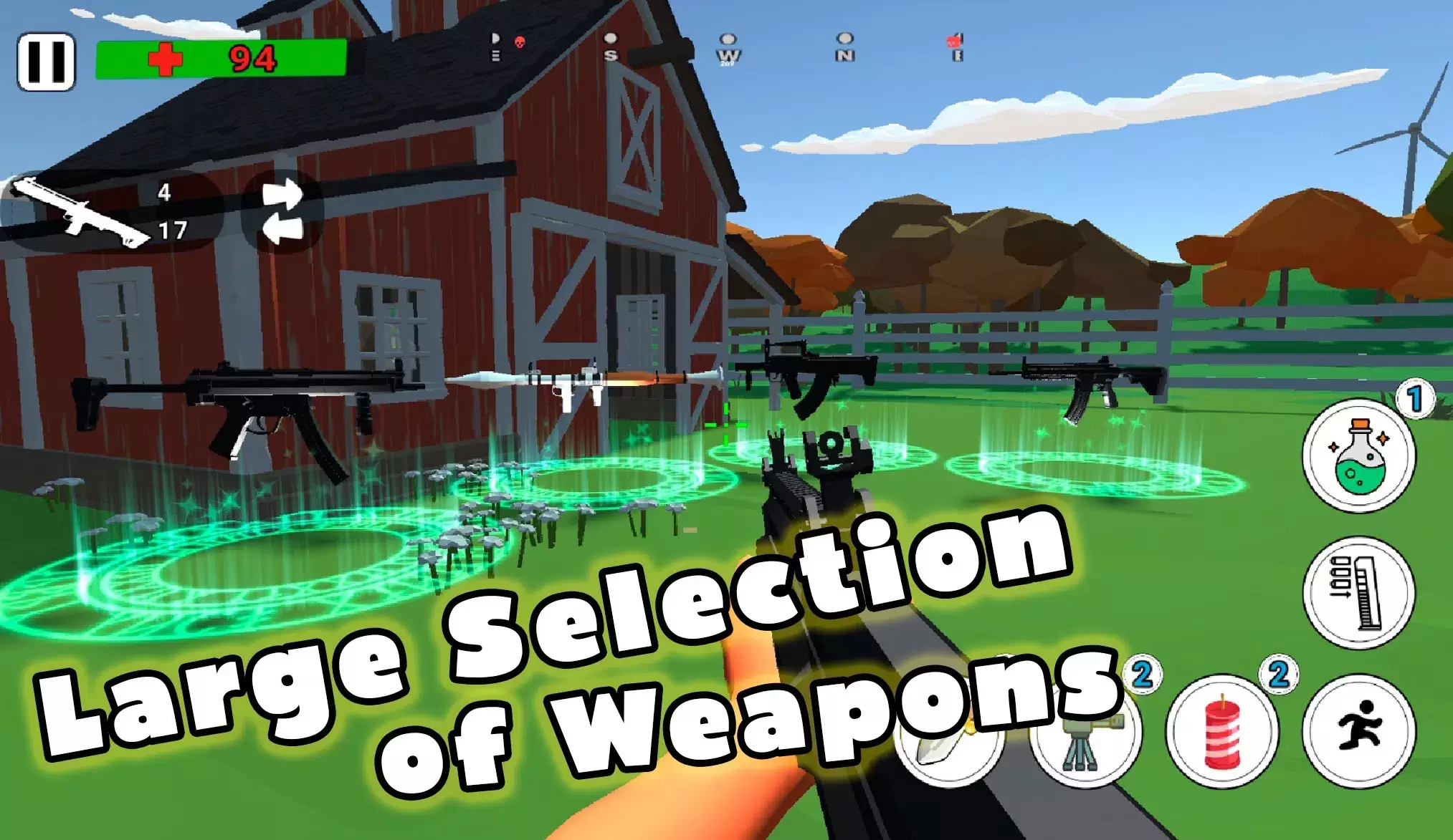 Battle Spranky Sandbox Shooter Screenshot 1