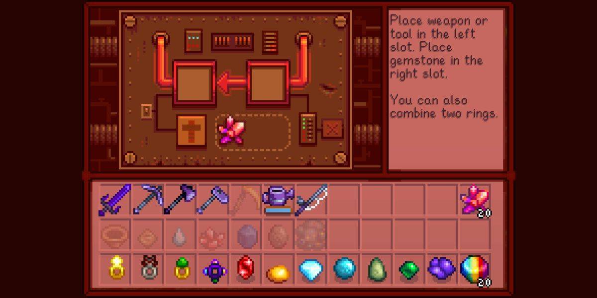 Weapon Forging Interface