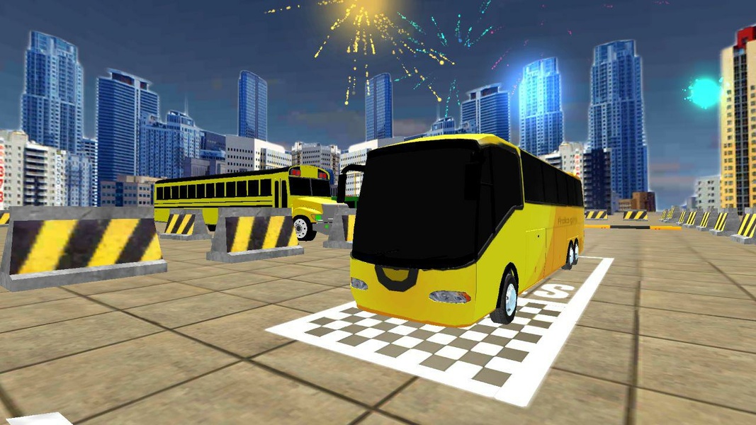 Modern Bus Drive Parking 3D Скриншот 1