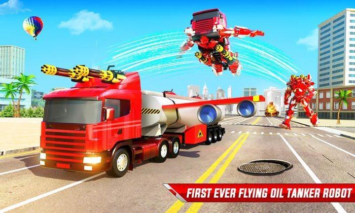 Dino Robot Truck Transform ภาพหน้าจอ 0