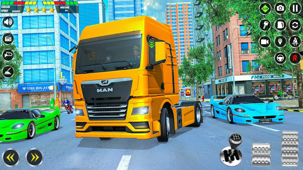 Crazy Truck Games: Truck Sim Tangkapan skrin 3