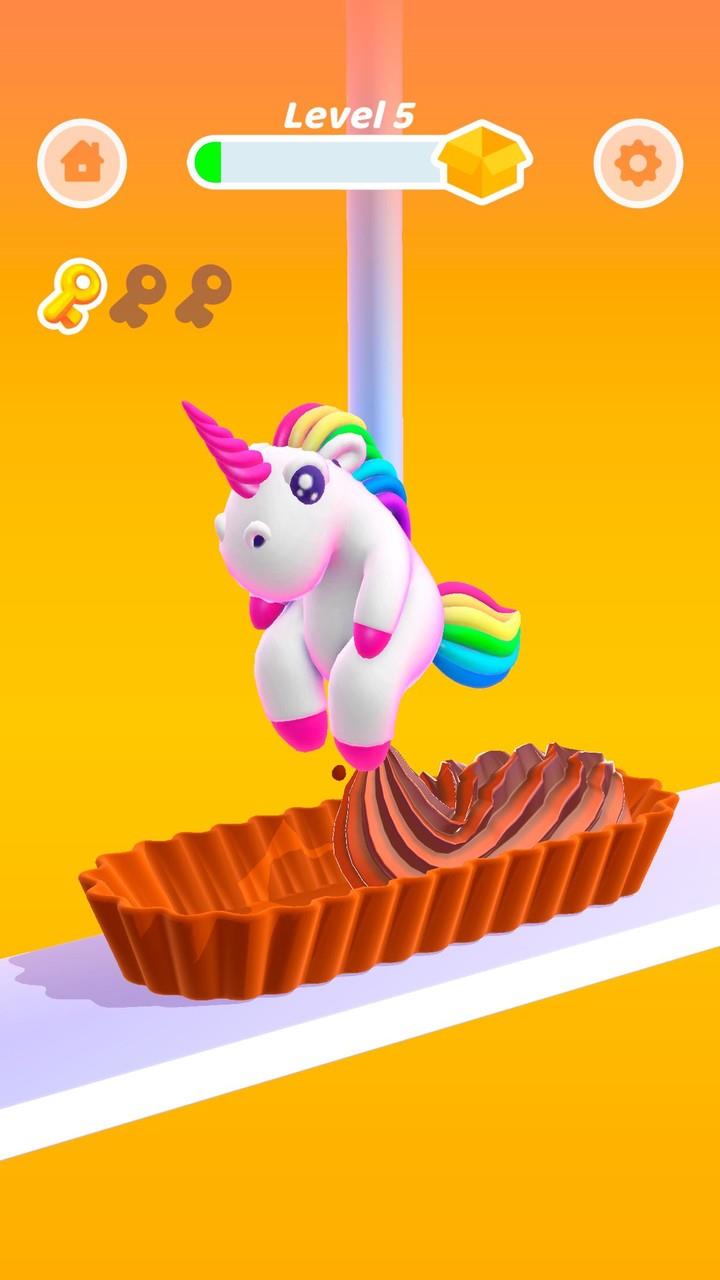 Perfect Cream: Icing Cake Game Screenshot 0