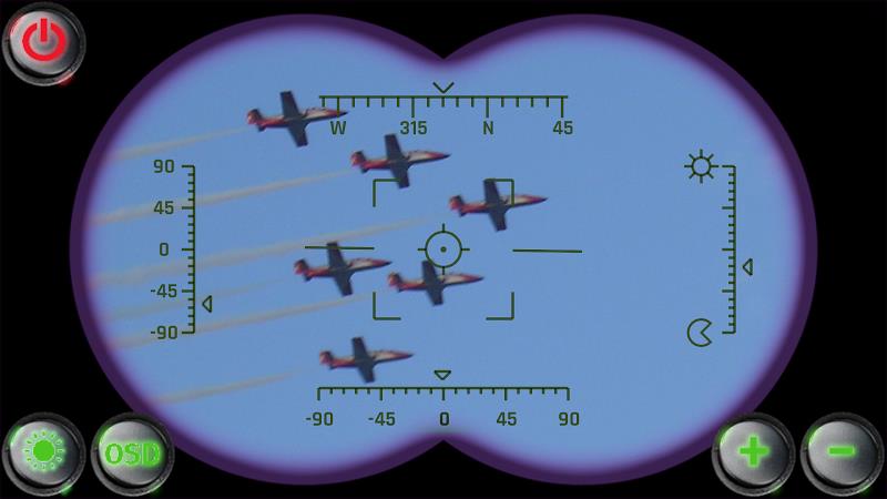 Military Binoculars Simulated Schermafbeelding 1