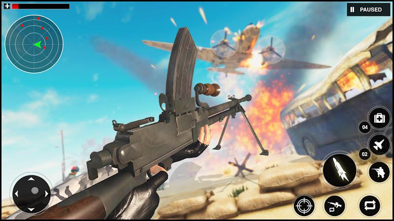 Gunner World War: WW2 Gun Game应用截图第1张