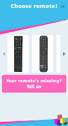 Remote for Hisense Smart TV Schermafbeelding 1